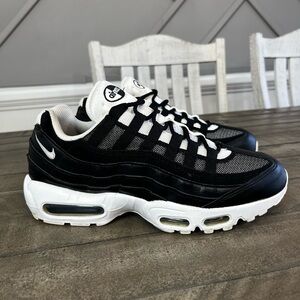 Nike Air Max 95 Yin Yang Black White Grey Sneaker Shoes Mens Size 9